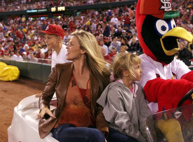 Kile family at Busch Stadium
